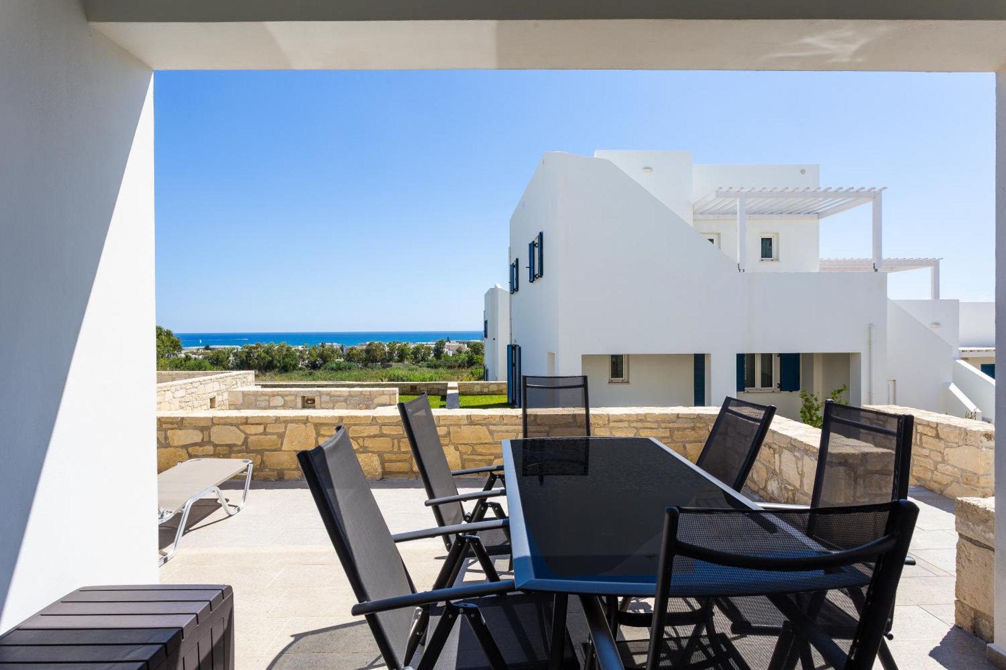 Triton Sea View Villa Georgioupoli Exterior foto