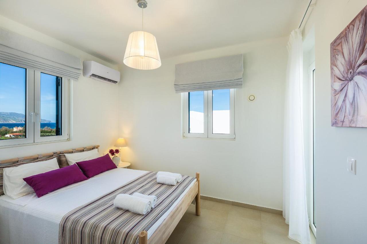 Triton Sea View Villa Georgioupoli Exterior foto
